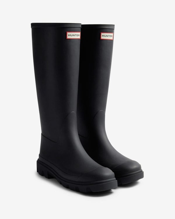 Hunter Unisex Downpour Tall Boot - Black