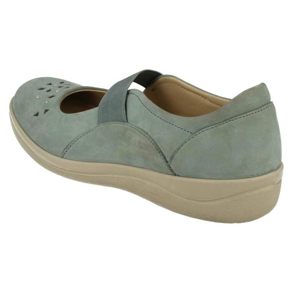 Padders Ladies Padders Casual Flat Shoes Flare