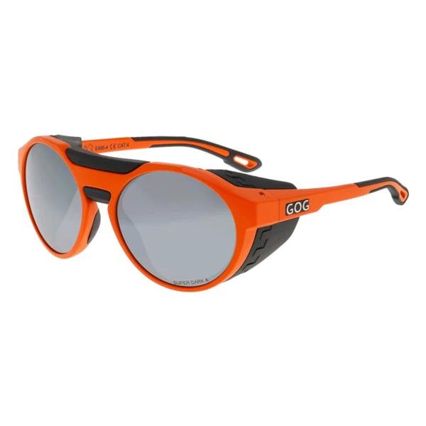 GOG Eyewear UV400 Cat 4 Mountain Sunglasses with Mirror Hydrophobic Polycarbonate Lens