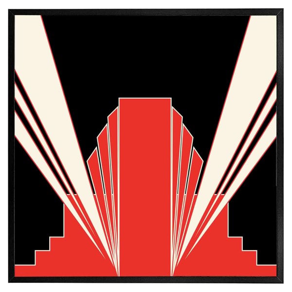 Benjamin Tate Design Art deco building (Picutre Frame)
