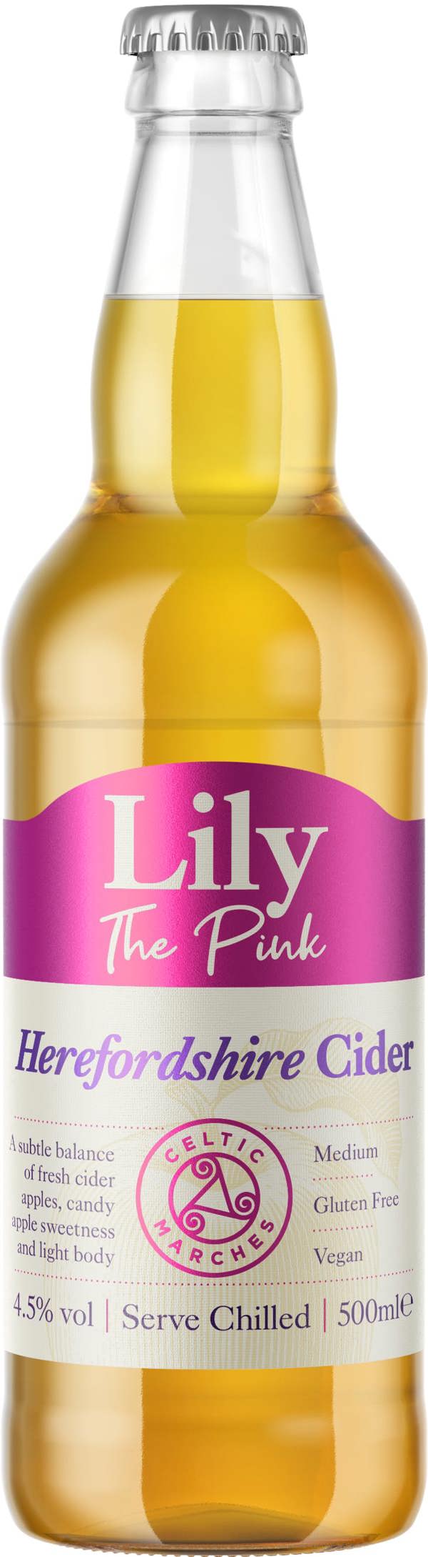 Celtic Marches Lily The Pink 4.5% - 500ml Bottles