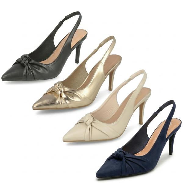 Anne Michelle Ladies Anne Michelle Pointed Toe High Heel Shoes F90147