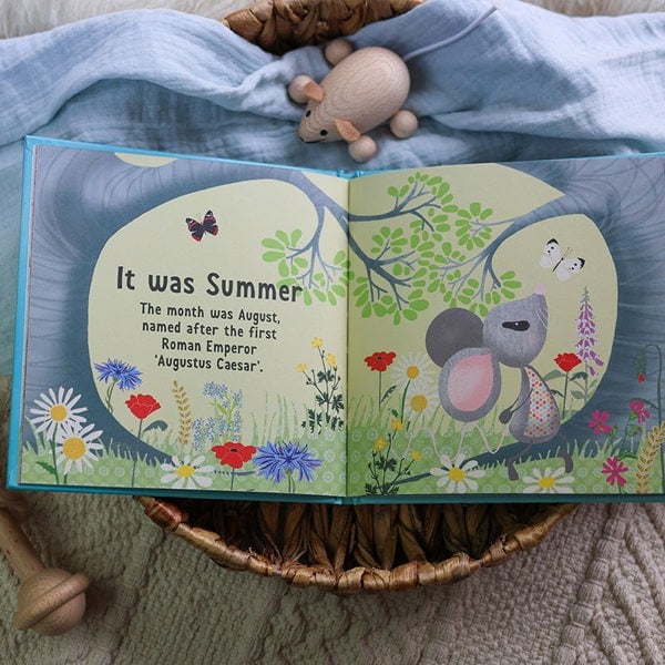 FROM YOU TO ME The Day You Were Born in August Newborn Gift Book