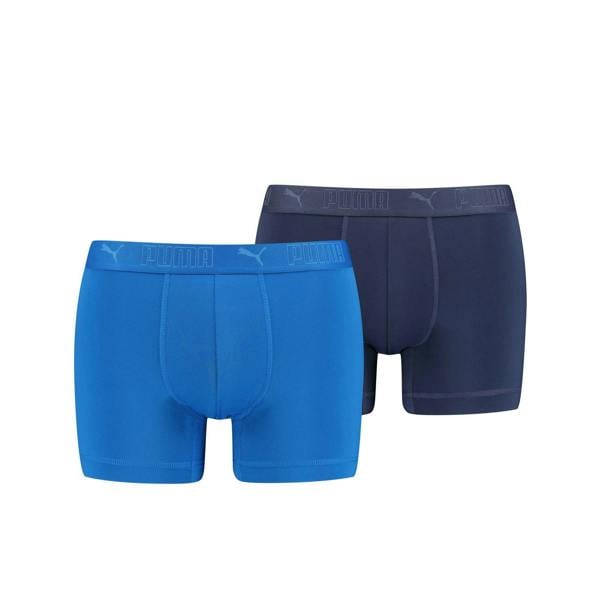 Puma Mens Active Boxer Shorts (Pack of 2) - Blue - 