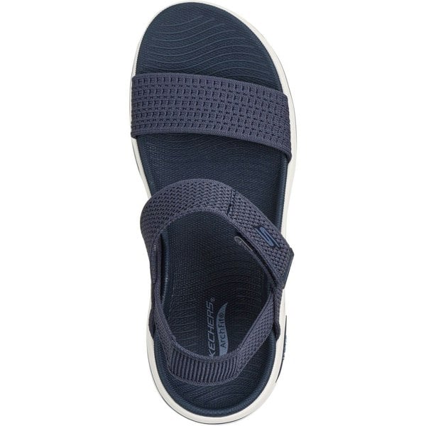 Skechers Go Walk Arch Fit 2.0 Textile Women's Navy Sandals