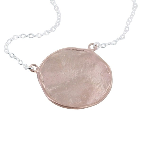 Sterling Silver Penny Necklace - Reeves & Reeves