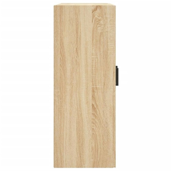Berkfield Wall Mounted Cabinet Sonoma Oak 69.5x34x90 cm Engineered Wood