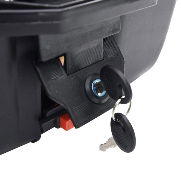 Berkfield Motorbike Top Case 24 L for Single Helmet