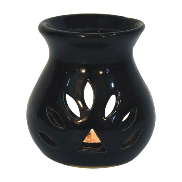 Artisan Furniture Black Oil Burner Set (Lotus)