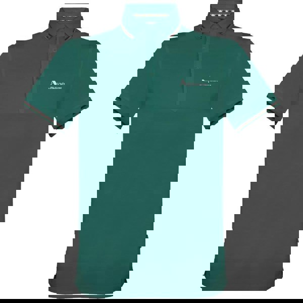 Aquascutum Unisex Adult Logo Polo Shirt - Green