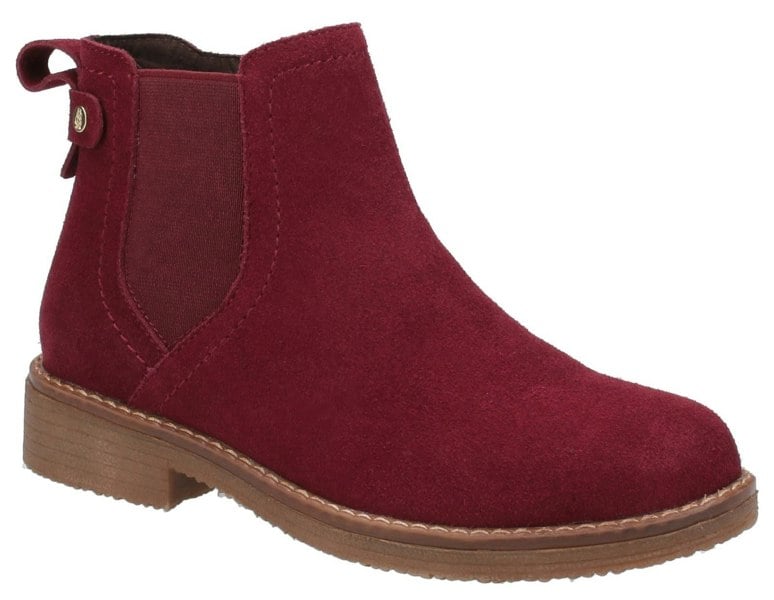 Hush Puppies Maddy Women's Ankle Chelsea Boots - Bordo