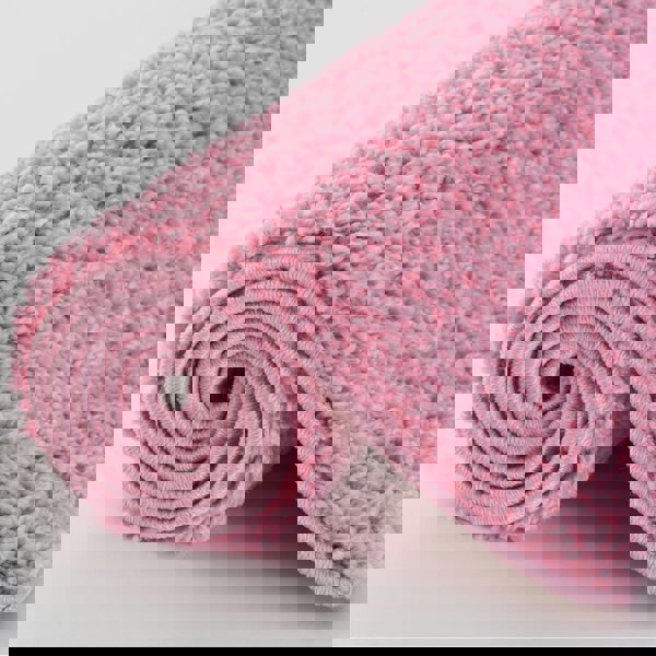 Shaggy Pink Colour Rug durable and soft, high quality