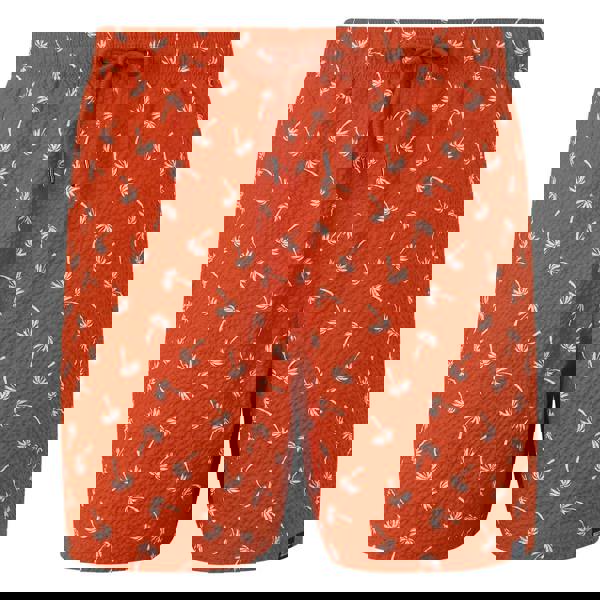 Regatta Mens Loras Palm Swim Shorts - Poppy Red - 