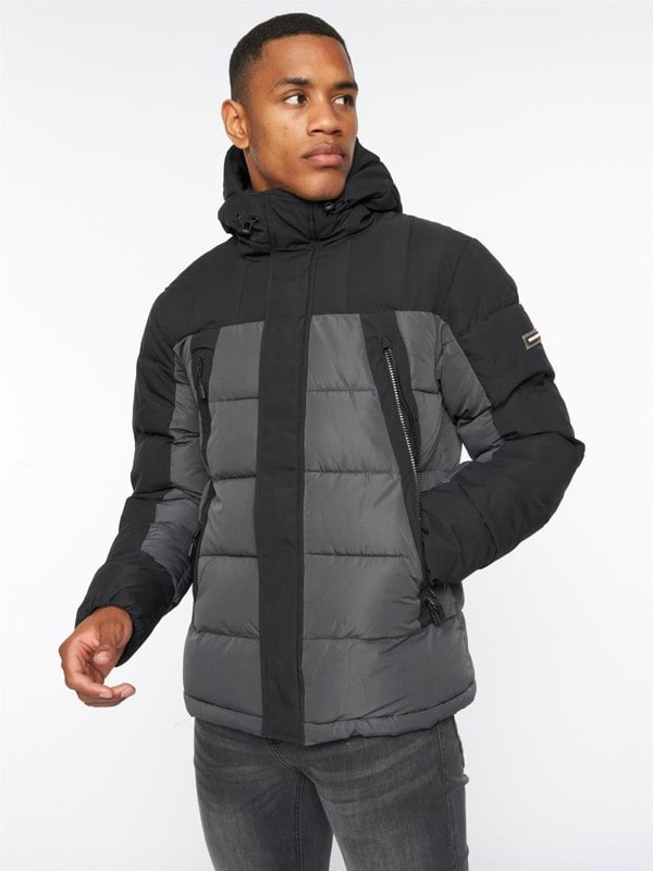 Kings Will Dream Deyton Short Puffer Jacket Asphalt