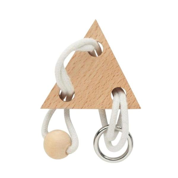 MidOcean Nerve Bamboo Triangle Brain Training Game - Wood - 