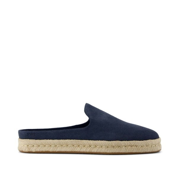 TOMS Santiago Suede Men's Navy Mules