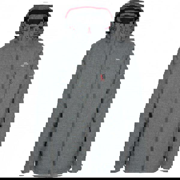 Trespass Mens Fyfinn Padded Waterproof Jacket - Dark Grey - 