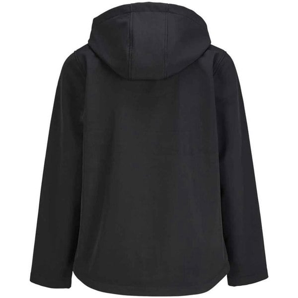 SOLS Womens Race Hooded Soft Shell Jacket - Black
