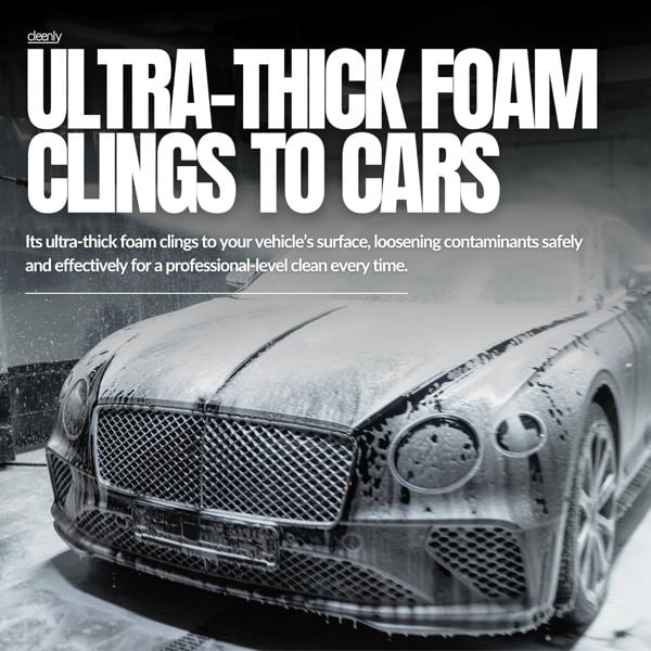 Cleenly Orange Snow Foam - High Performance Formula with Super Thick Foam 20L