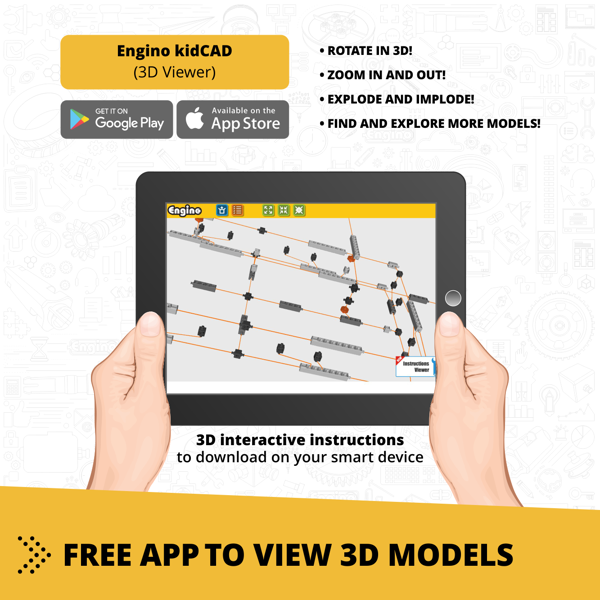 Engino STEM Mechanics: Wheels, Axles & Inclined Planes