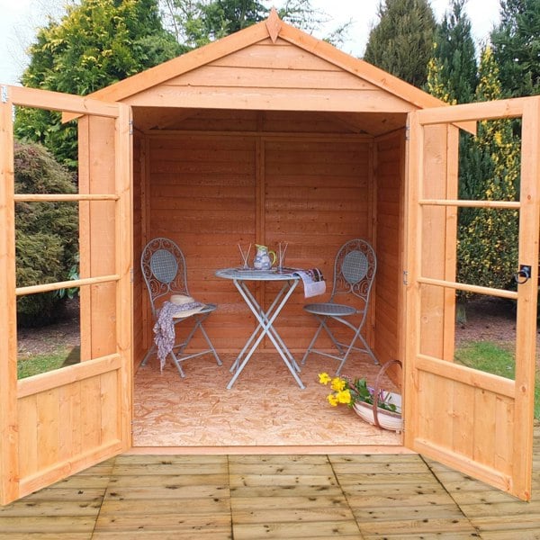 Shire Oatland Overlap 6x6 Economy Summerhouse - Best Shed