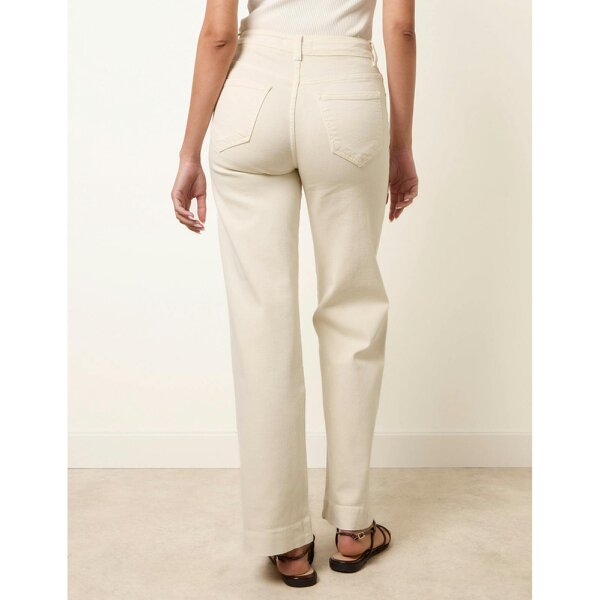 Blue Vanilla Hem Wide Leg Soft Jeans