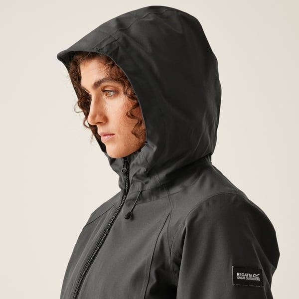 Regatta Women's Denbury V 3 in 1 Waterproof Jacket - Ash / Black