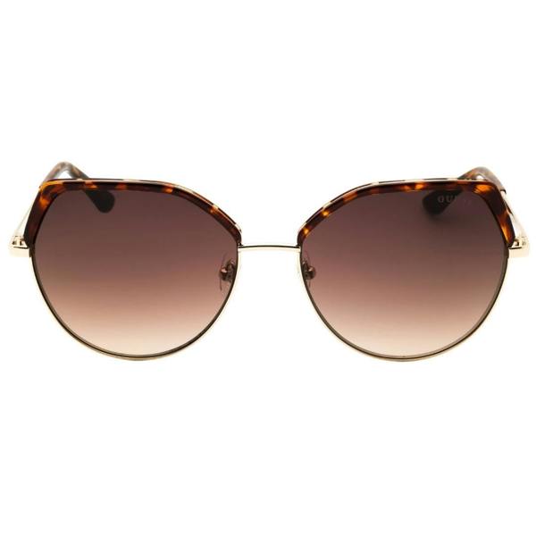 Guess Gu7736 52F Dark Havana / Gradient Brown Sunglasses Male 58X16X140 One Size