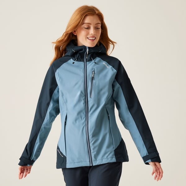 Regatta Women's Birchdale Shell Waterproof Jacket - Coronet Blue / Navy