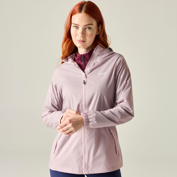 Regatta Womens Pack It III Waterproof Jacket - Powder Lilac