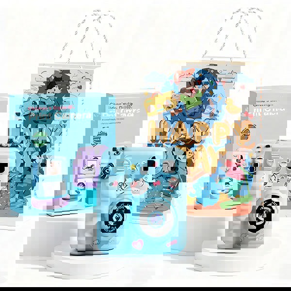 Leaper Kids Polaroid Camera with 32GB Memory Card and Colour Printing Paper