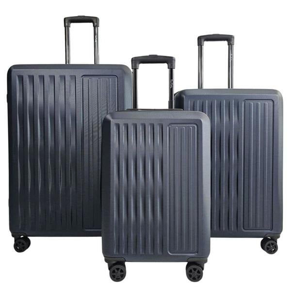 Infinity Luggage ABS Hard Shell Suitcase Luggage Set Travel Carry on Cabin Bag