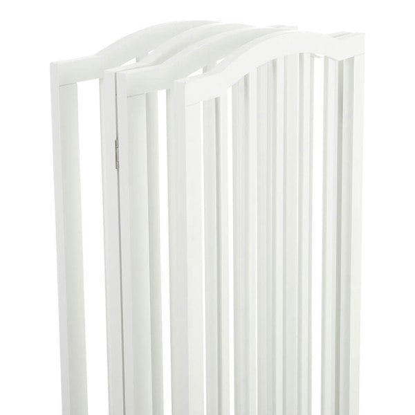 Foldable Freestanding Pet Gate 3 Panels 4 Panels Safety Fence Pet Supplies Living and Home