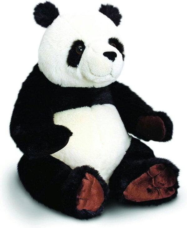 Keel Toys Wild Sitting Panda Soft Toy 30cm