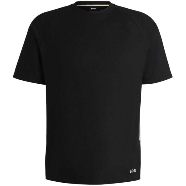 Boss Mens Colour Block Regular T-Shirt - Black - 