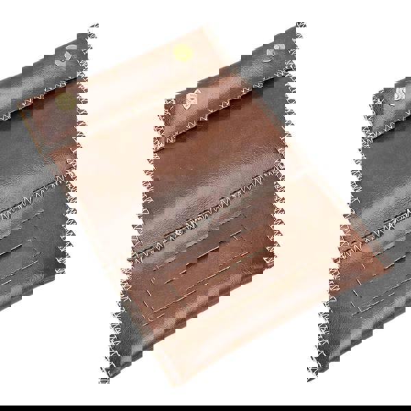 KAV Handcrafted PU Leather Tobacco Pouch - Compact Lightweight 6.23 x 3.4 inches Size for Travel & Daily Use - Durable and Stylish Holder for Smokers