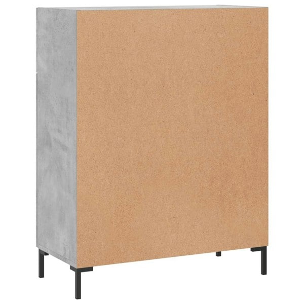 Berkfield Sideboard Concrete Grey 69.5x34x90 cm Engineered Wood