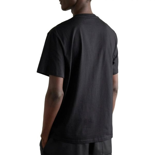 Loewe Tonal Logo Relaxed Fit Black Pocket T-Shirt