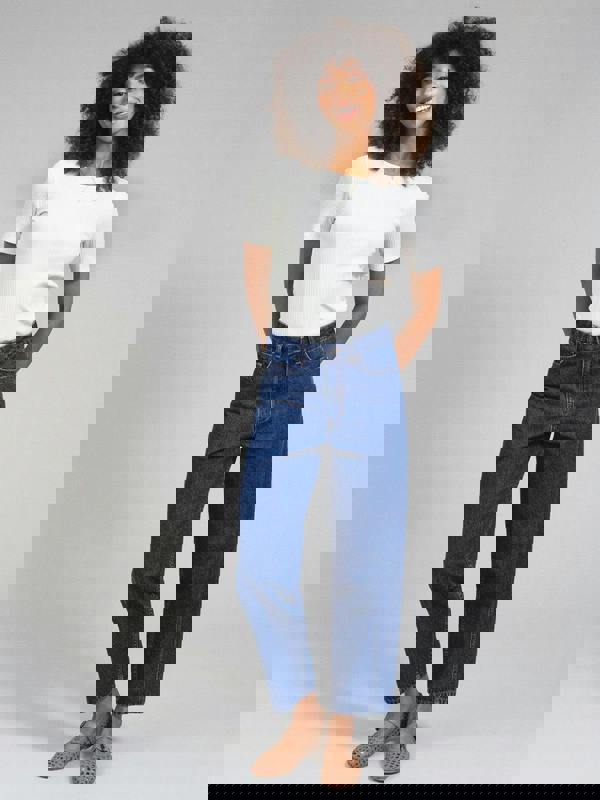 Kite Womens Organic Baiter Barrel Leg Ankle Grazer Jeans