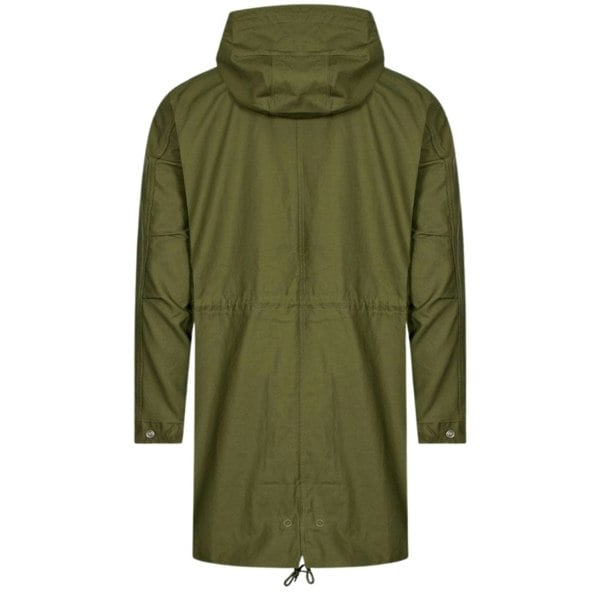 Fred Perry Hooded Shell Parka Jacket - Green