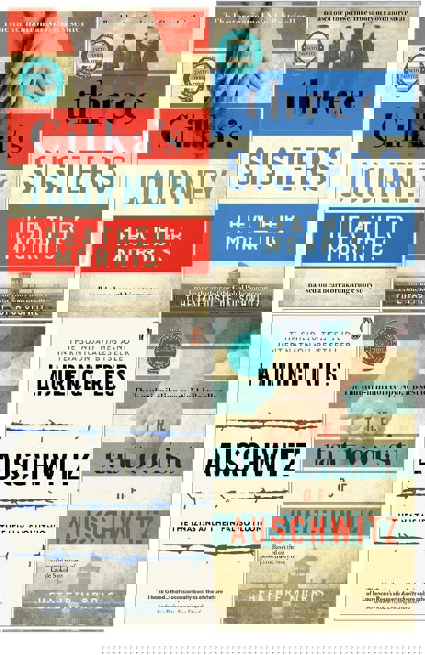 Auschwitz by Laurence Rees & The Tattooist of Auschwitz Collection Set By Heather Morris - 4 Books Set