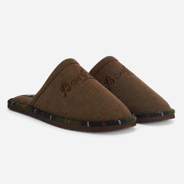 Barbour EVERLEE Mules   in  Dark Brown