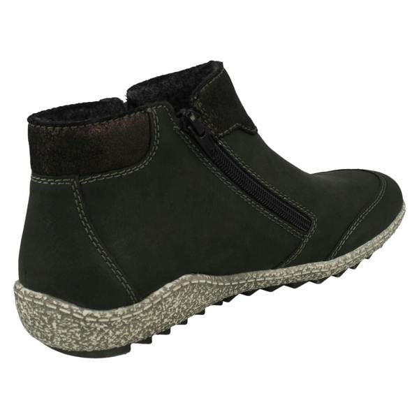 Rieker Ladies Rieker Warm Lined Rieker-Tex Ankle Boots L7551