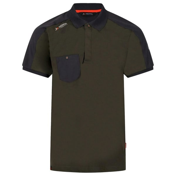 Regatta Mens Offensive Wicking Polo Shirt - Dark Khaki