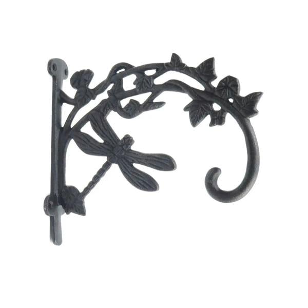 Small Cast Iron Decorative Hanging Basket Bracket