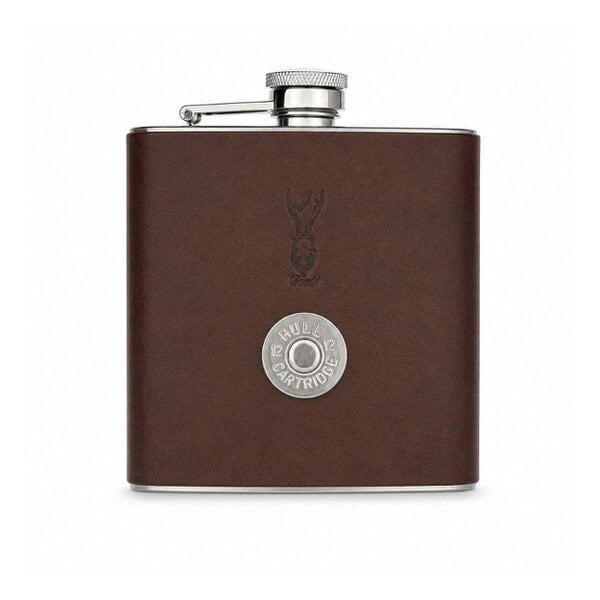 Shotgun Cartridge 6oz Hip Flask