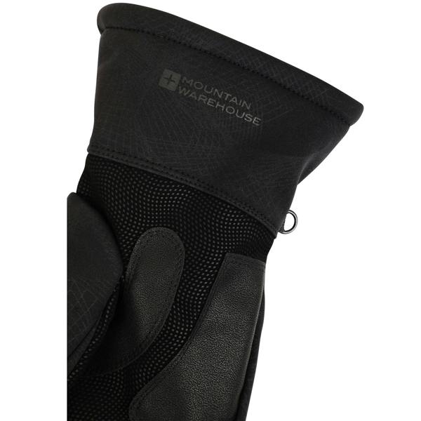 Mountain Warehouse Womens/Ladies Extreme Waterproof Gloves - Black - 