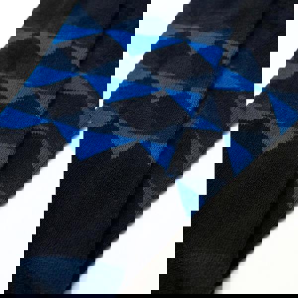 Jemsox Diamond Pattern Organic Cotton Mens Socks | Soft Comfort Top