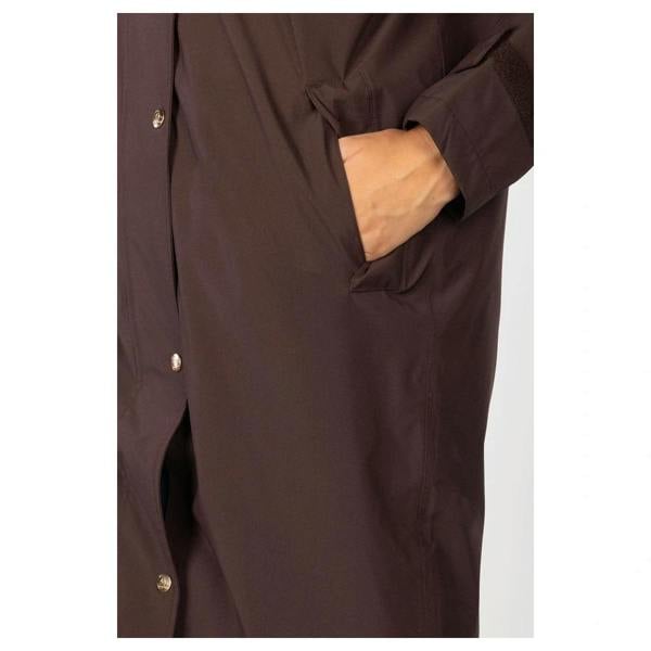 Rydale Bramham Ladies Full Length Coat showing the hand pocket