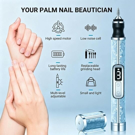 Havendro Professional Toe Nail Grinder For Thick Toenails Set Manicure and Pedicure Tool
